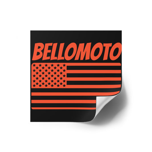 BELLOMOTO STICKER (BLACK AND ORANGE)