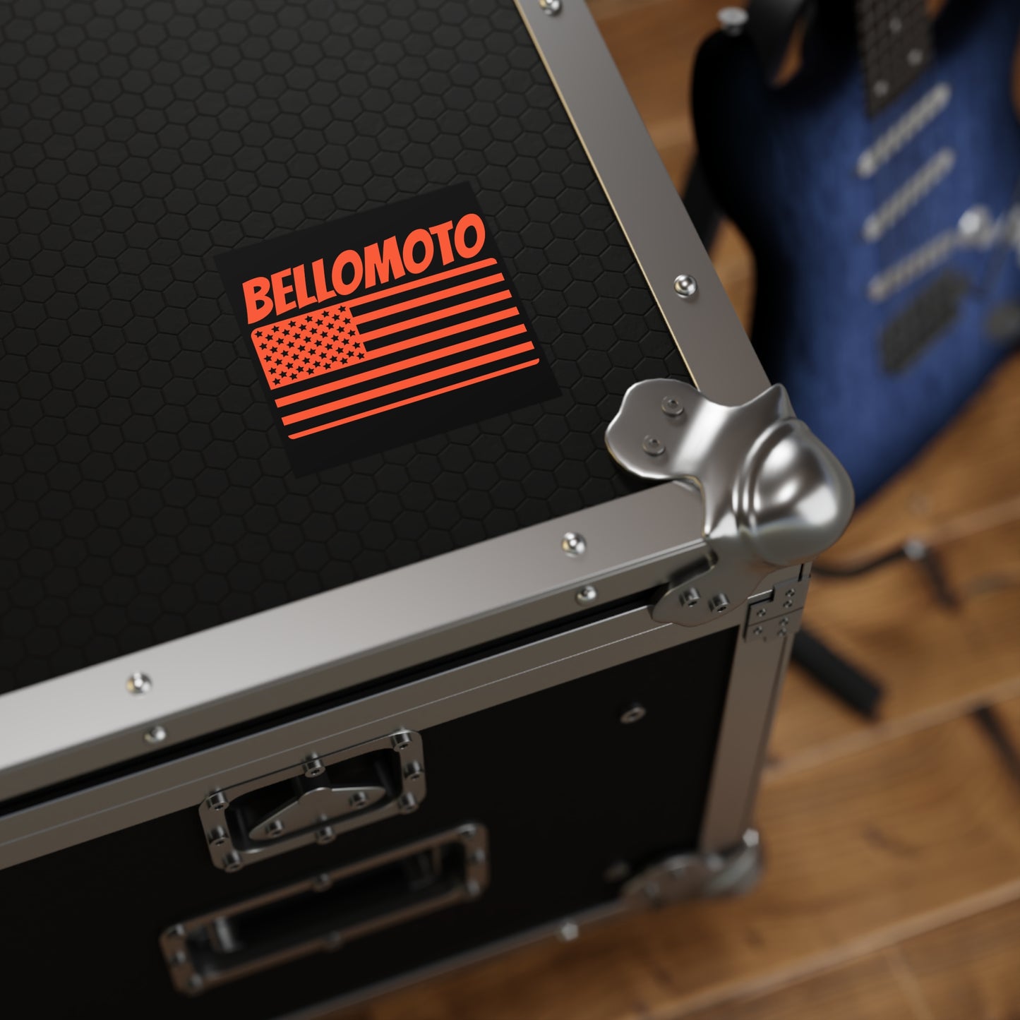 BELLOMOTO STICKER (BLACK AND ORANGE)