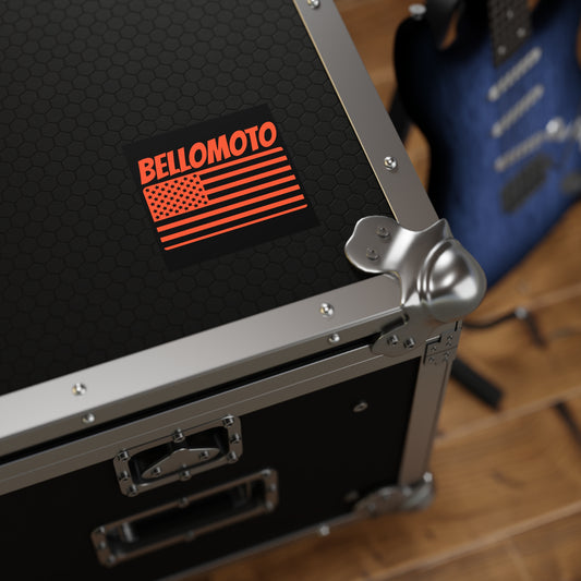 BELLOMOTO STICKER (BLACK AND ORANGE)