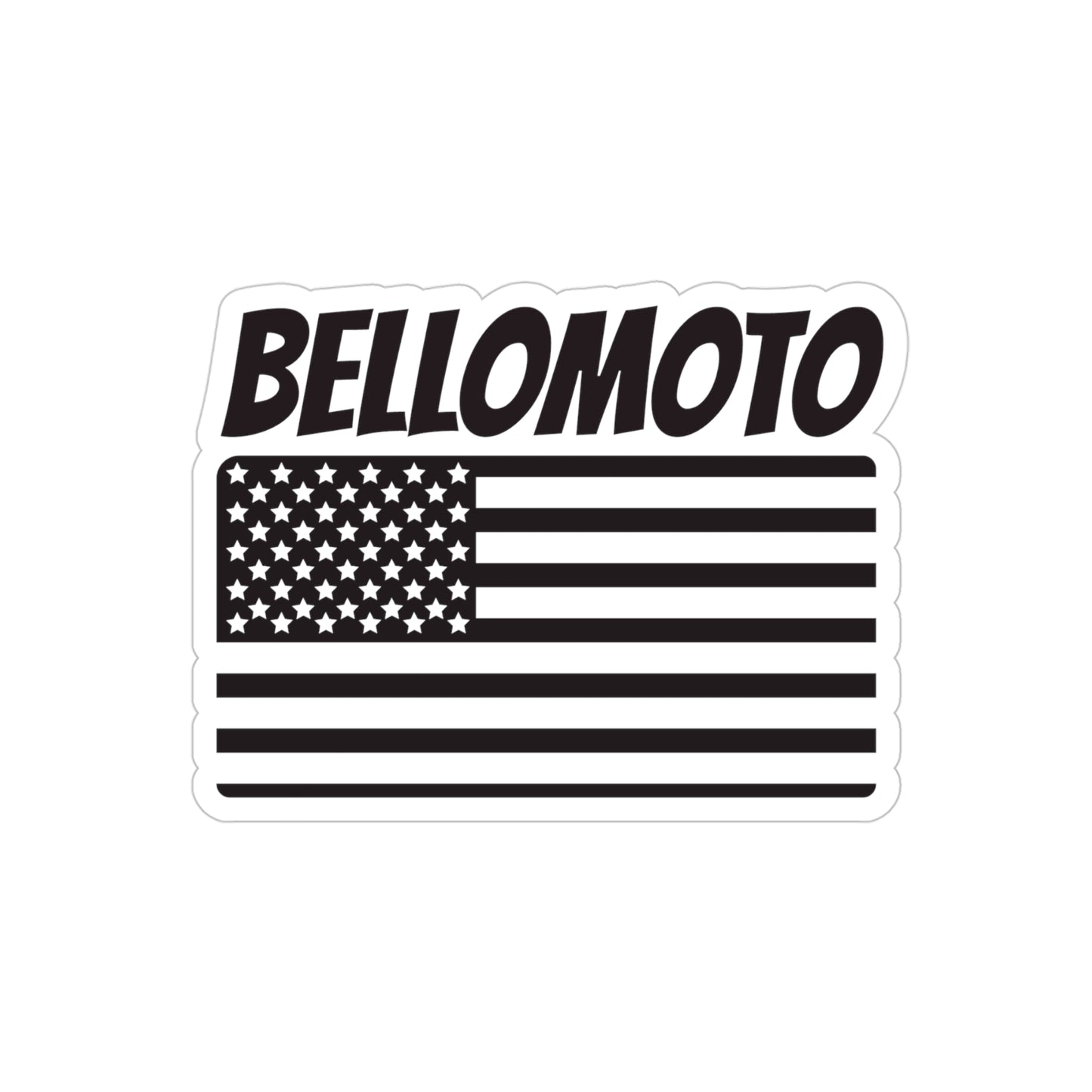 BELLOMOTO STICKER (TRANSPARENT)