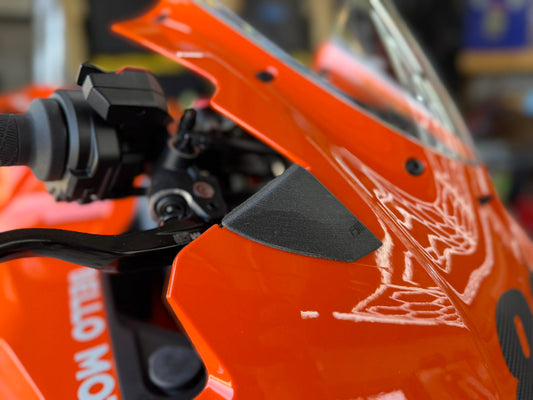 990 RC R MIRROR BLOCK OFFS