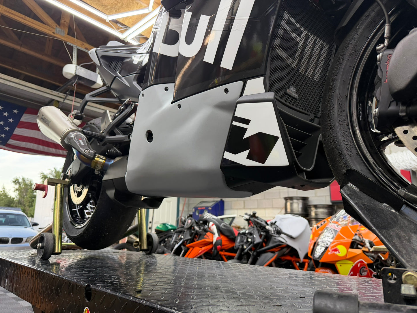 KTM 990RCR RACE BELLYPAN